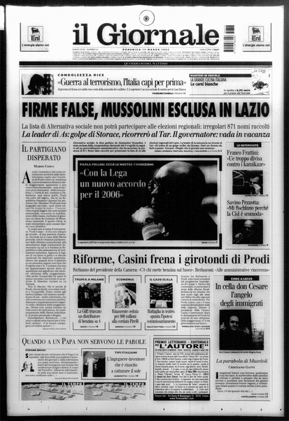 Il giornale : quotidiano del mattino